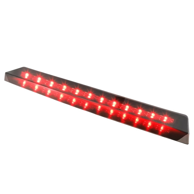 Luz trasera de freno de montaje alto 1R3Z13A613AB Centro de techo de la cabina trasera Tercera parada de freno Luz trasera Lámpara de carga para Ford para Mustang 1999-2004 ABS Carcasa negra