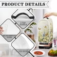 thumbnail image 3 of Blender Cover for Kitchen Countertop Beach Small Appliance Dust Cover Kitchen Decor Food Processor Protector with Handle Blender Protection Accessories, 3 of 3