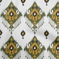 thumbnail image 1 of oneOone Polyester Spandex Brun Tissu Asiatique Ikat Robe Tissu Tissu Imprimé par la Cour 56 Pouces de Large, 1 of 4