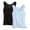Light Blue, variant on Womens Tank Tops Summer Tops Sleeveless Casual Crew Neck Tee Shirts Loose Fit Basic Shirts (Silver, XL)