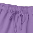 thumbnail image 4 of V Neck Scrubs for Women Set Scrubs Top Drawstring Straight Pants 4 Way Stretch Medical Nursing Uniforms Matching Sets, 4 of 6