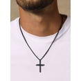 thumbnail image 4 of FaithHeart Catholic Cross Pendant Necklace for Men Women Religious Christian Pendant Church Religious Jewelry with Sturdy Neck Chain for Father Mother, 4 of 10