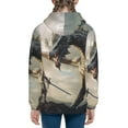 thumbnail image 6 of Naloa Swordsman Cool Dragon Teenage Zipper Hoodie, Long Sleeve Zip Up Hoodies Casual Jackets Tops for 7-12 Years-Small, 6 of 6
