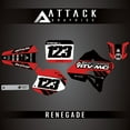 thumbnail image 2 of Attack Graphics Custom Renegade Complete Bike Graphics Kit for Honda CR250R 1996, 2 of 2