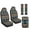 Native Ethnic Tribal Geometric, variant on Xixirimido Car Seat Covers for Front Seats 5Pcs Car Accessories with Seat Belt Covers & Center Console Cover Universal Fit for SUVs,Vans,Trucks,Sedans, Native Ethnic Tribal Geometric