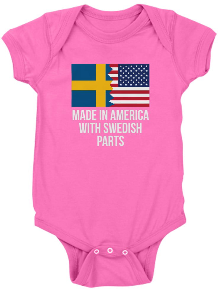 CafePress Sweden Cute Infant Bodysuit Baby Romper