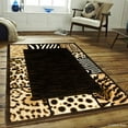 thumbnail image 2 of AllStar Rugs Hand-Woven Black Area Rug, 2 of 3