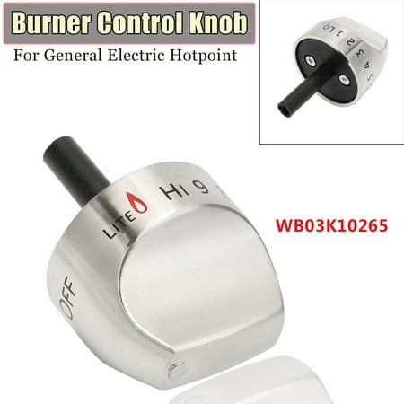 WB03K10265 Burner Control Knob Stove Oven For General Electric Hotpoint