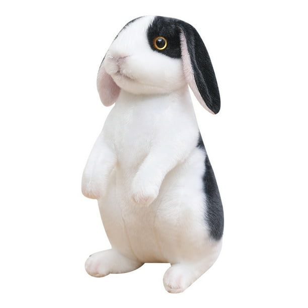 Fogcroll 3D Rabbit Plush Doll Sitting Squatting Posture Simulation ...