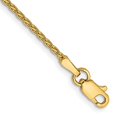 thumbnail image 3 of 10K Yellow Gold 1.5mm Parisian Wheat Chain Bracelet 7 Inch, 3 of 5