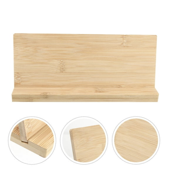 FOMIYES 1Set Sign Plaque Nameplate Sign Blank Desktop Accessory Office Use 24.0x10.0x7.5in