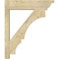 thumbnail image 3 of Ekena Millwork 6"W x 22"D x 26"H Balboa Rough Sawn Traditional Outlooker, Douglas Fir, 3 of 4