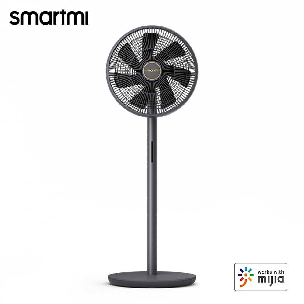 Smartmi Pedestal Fan With Bt Remote Mijia App Control Oscillating Standing Fan Wireless Ultra Quiet Floor Fan W 100 Speed Levels Timer 2 Wind Modes Auto Speed Changing Electric Cooling Fan F Walmartcom Walmartcom