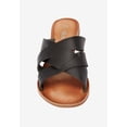 thumbnail image 4 of Ellos Women's Multi-Strap Leather Sandal Sandal, 4 of 6