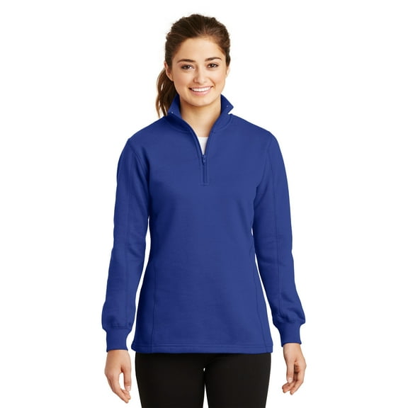 Sport-Tek ® Ladies 1/4-Zip Sweatshirt. LST253