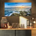 thumbnail image 1 of Rocky Coogee Plage à Sydney - Grande Impression sur Toile, 1 of 3