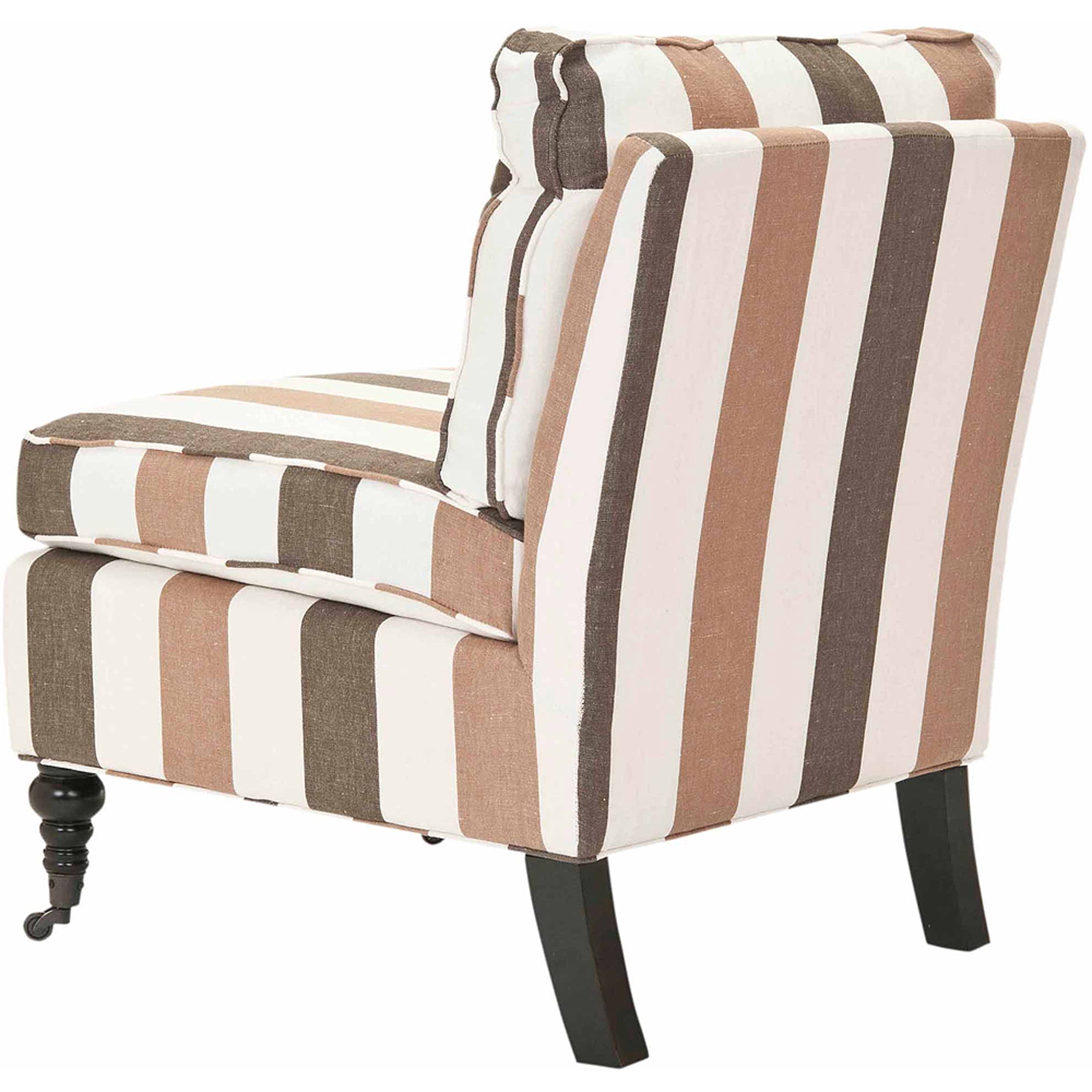 Safavieh Randy Transitional Upholstered Slipper Chair w/ Casters