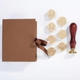 thumbnail image 4 of thinsony Sealing Wax Stamp Patterns with 3pcs Copper Patterns Heads Vintage Wax Seal Stamp Kit for Invitation Envelopes Letters Gift Cards Envelopes Invitations and Gift Packaging, 4 of 8
