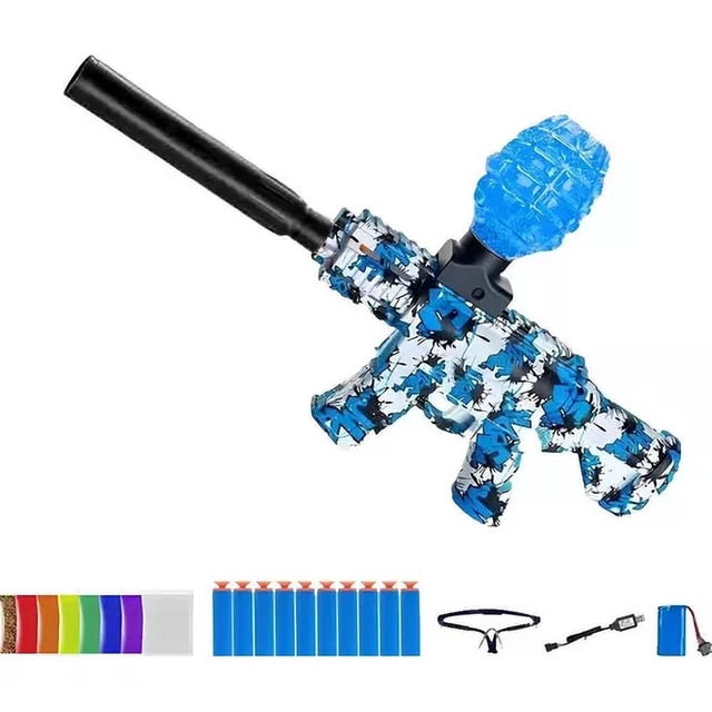 Pistola Hidrogel Eléctrica Bolas de Gel Recargable