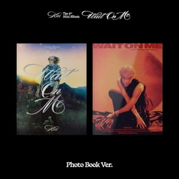 Kai - Wait On Me - Photo Book Version - incl. Slide Film, Polaroid, Folded Poster   Photocard - Music & Performance - CD