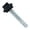 Black-#12 x 1-1/4" Standard, variant on St Fastening Maxx Steelbinder Metal To #12 X 1ished Slate Screws With Epdm Rubber Washer 250-count - Designed For Roofing And Siding Panels