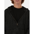 thumbnail image 5 of No Boundaries Hooded Thermal Shirt Hoodie, Men's & Big Men's, Sizes XS-5XL, 5 of 5