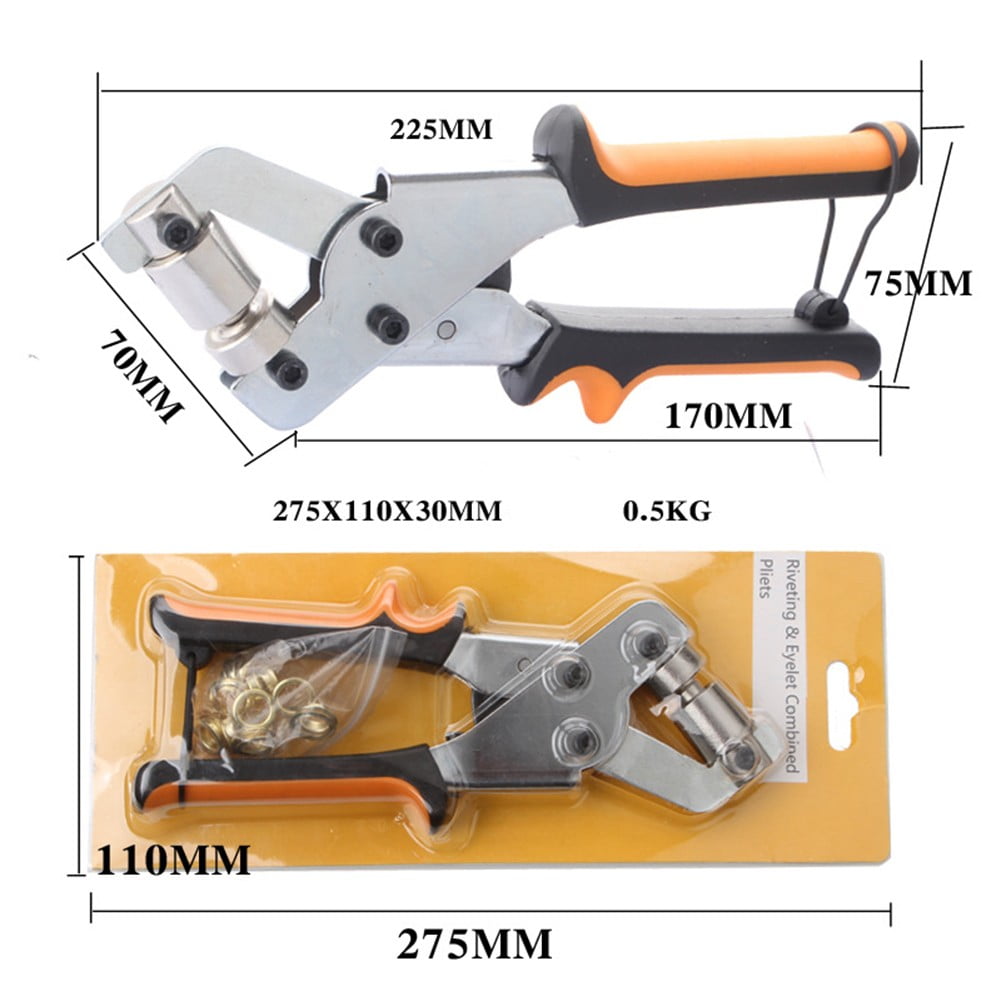 Repetitive Work Easy To Use Eyelet Pliers Easy To Use Grommet Hand Press Kit