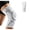 Gray -Right, variant on Peak Flex Knee Sleeve, adjustable compression brace with dial system for pain relief and running support (Gray -Right,Medium)