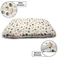 thumbnail image 3 of Sushi Pet Bed, Cartoon Unagi Roll Nigiri and Wasabi Sauce Yummy Fresh Food Concept, Chew Resistant Pad for Dogs and Cats Cushion with Removable Cover, 24" x 39", Multicolor, by Ambesonne, 3 of 4