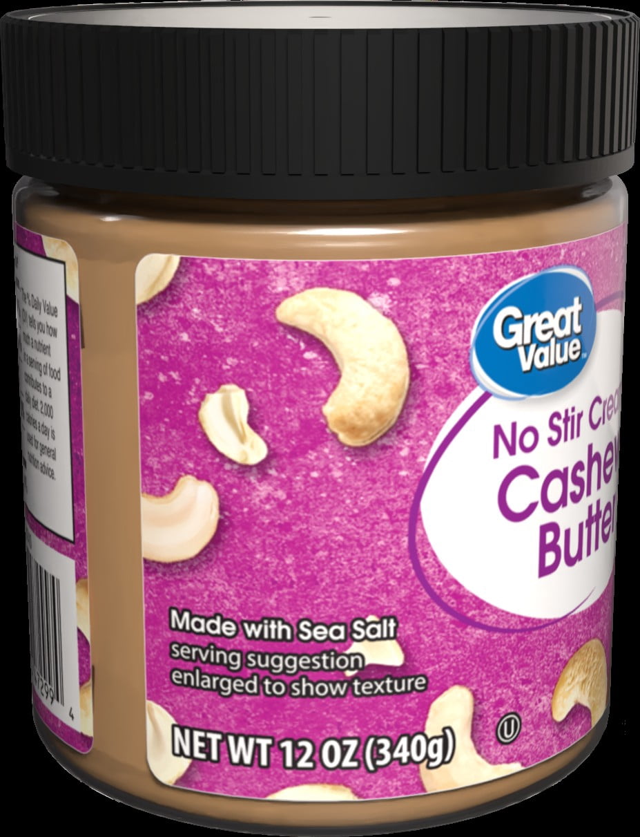 GV Creamy Cashew Butter No Stir 12oz