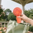 thumbnail image 4 of Desktop and Handheld Small Fan USB Rechargeable Portable Fan with Three Speed Settings Powerful Wind for Indoor Outdoor Use Personal Cooling Device, 4 of 5