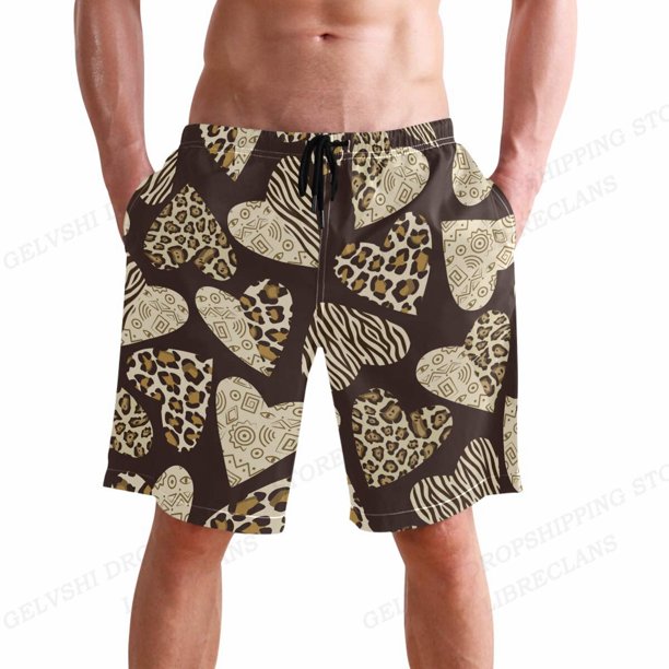 Bañador de sandía con estampado 3D de pata de perro para hombre, pantalones cortos de surf para niños, pantalones cortos de playa, bañadores de baño, calzoncillos deportivos de secado rápido Fivean unisex