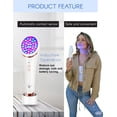 thumbnail image 3 of Lyte Wireless Duo LED Light Therapy Red & Blue Light Therapy Wand for Face Includes Hyaluronic Serum w/Automatic Sensor Wrinkle Reduction Facial Handheld Tool, 3 of 6