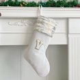 thumbnail image 4 of YAOMOBB Christmas Tree Pendant Embroidered Christmas Stocking Large Capacity Wear Resistant Xmas Hanging Decoration, 4 of 7