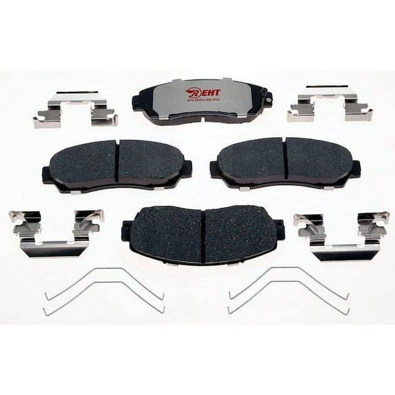 Front Brake Pad Set - Compatible with 2011 - 2017 Honda Odyssey 2012 2013 2014 2015 2016