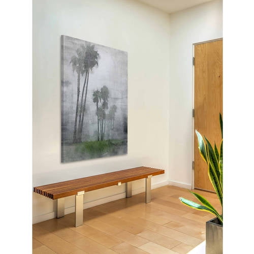 "A Foggy Morning" Painting Print on Wrapped Canvas