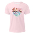 thumbnail image 5 of T-shirt Fille Col Rond Manches Courtes Chandails Garçons Tenues d'Été pour Filles Tenues 13-14 Ans, 5 of 5