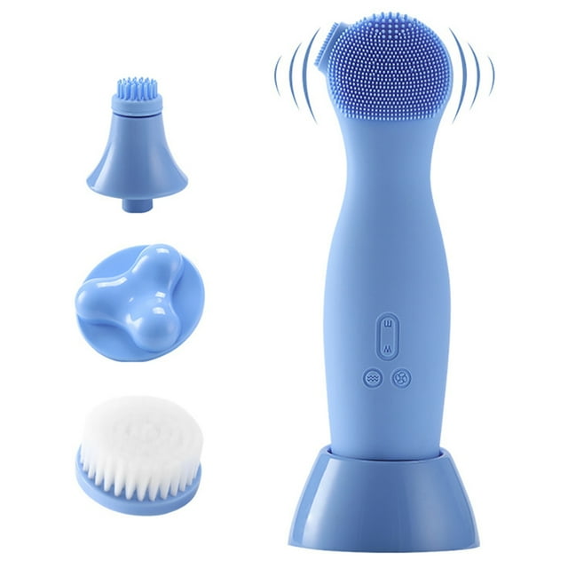 Face Cleansing Brush Waterproof Multipurpose Soft Face Brush Facial Massager