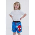 thumbnail image 2 of Marvel Spider-Man UPF 50+ Swim Trunks Graffiti Toddler to Little Kid, 2 of 5