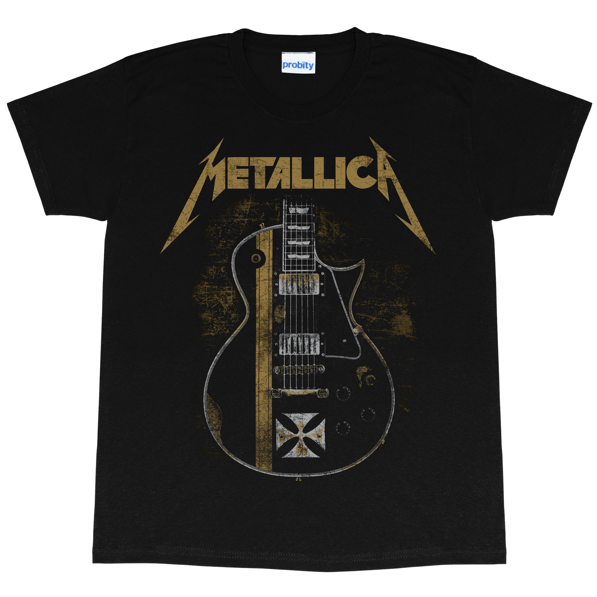 Stijgen strip Ruïneren Metallica Womens Hetfield Guitar Boyfriend T-Shirt - Walmart.com
