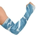 thumbnail image 2 of ALAZA Waves UV Sun Protection Arm Sleeves UPF 50+ Compression Cooling Sleeve 1 Pair, 2 of 7