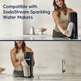 thumbnail image 5 of sodastream Fizz & Go Stainless Steel Bottle, Sand, 5 of 9