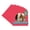 Cardinal Red, variant on Raspberry Red Picture Frame Mat for 14x14 Frames - Circle Opening for 10x10 Photos - 25 Mats