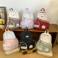thumbnail image 3 of New Korean Version Of Fashion Casual Small Fresh Backpack Wild Trend Student Schoolbags Large Capacity Commute Backpack, 3 of 9