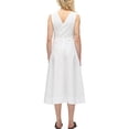 thumbnail image 2 of 3.1 Phillip Lim womens  Sleeveless V-Neck Belted Midi Dress, 2, 2 of 4