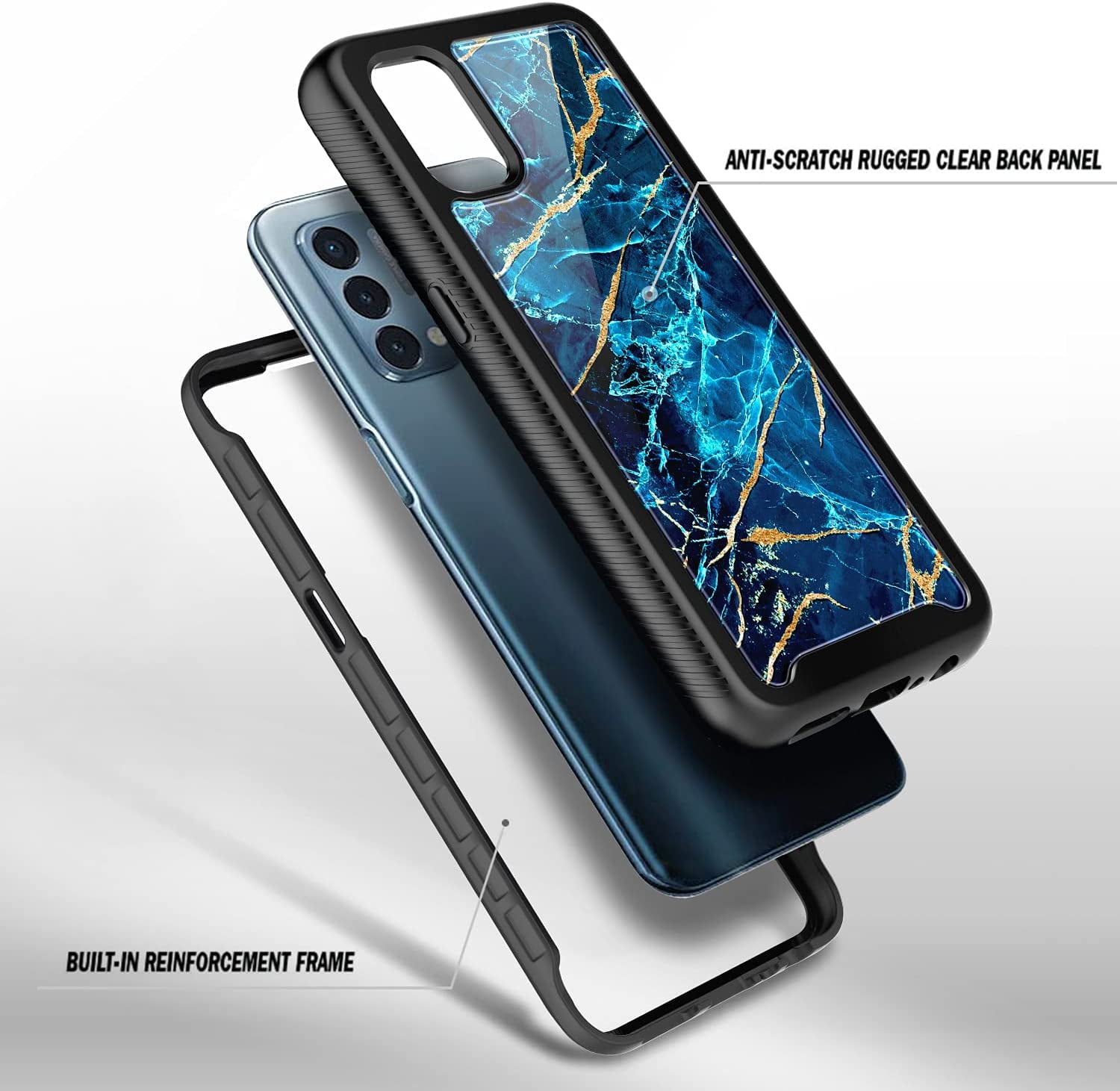 Oneplus Nord 3 funda,anti-shock case for Oneplus Nord 2 5g silicon cover  oneplus 10T 9RT 8T bumper case OneplusNord2 screen protector OneplusNord  ce2