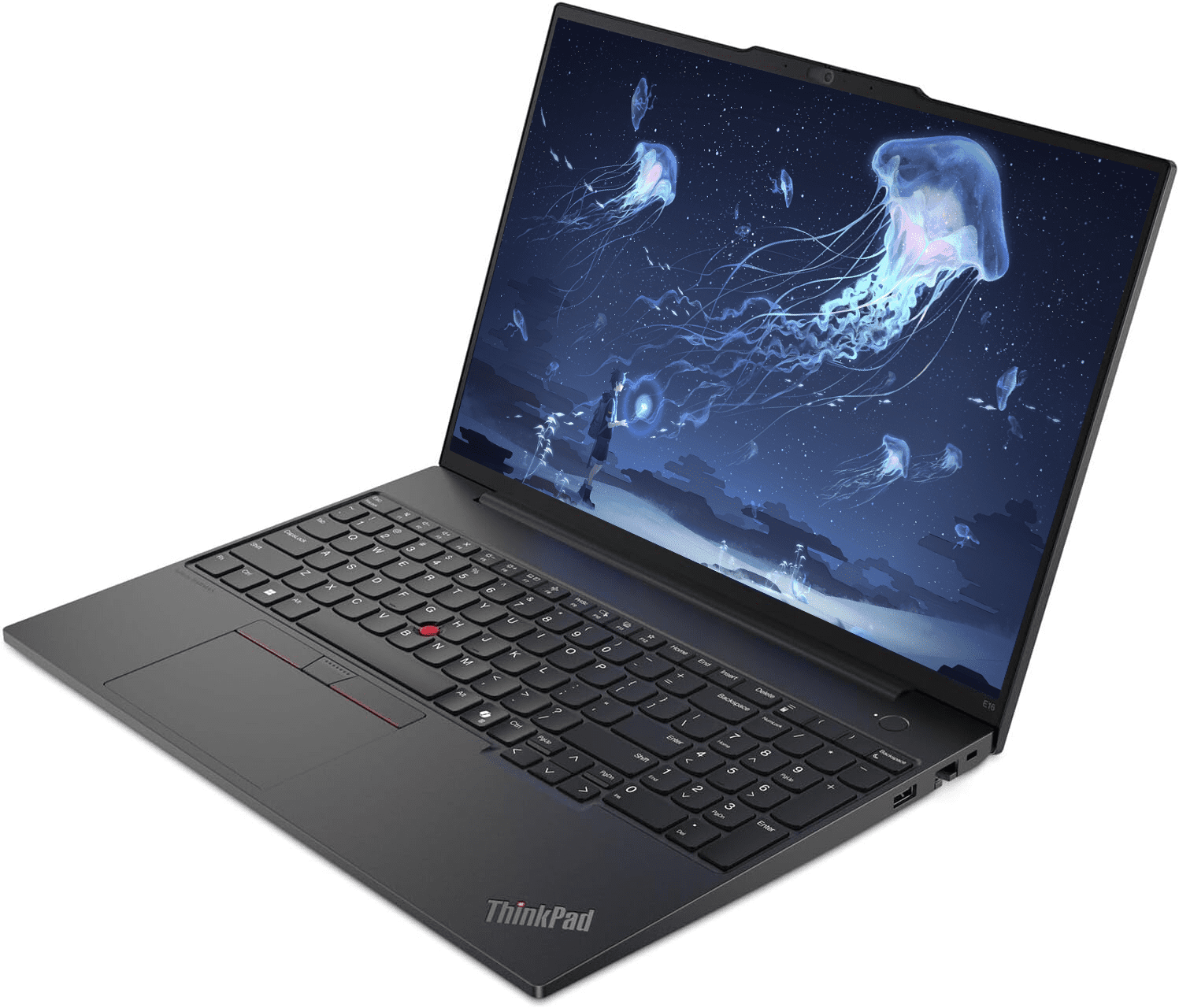 Lenovo ThinkPad E16 16" WUXGA Business Laptop, AMD Ryzen 5 7530U (Beat i7-1165G7), Up to 4.5GHz, 40GB RAM, 2TB PCIe SSD, Fingerprint, HDMI, RJ-45, Wi-Fi 6, Windows 11 Pro, Black, with 5ave Kit