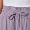 thumbnail image 3 of Mondetta Women's High Rise Wide Leg Modal Pant Size: XXL, Color: Lavender Grey, 3 of 4
