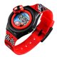 thumbnail image 2 of Reloj digital con esfera redonda para niños Reloj de tiempo Reloj deportivo de estilo casual para niños con coche giratorio Eigraketly EL4549-02, 2 of 2