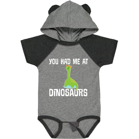 

Inktastic You Had Me at Dinosaurs Gift Baby Boy or Baby Girl Bodysuit